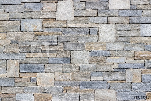 Picture of Background of stone wall texture photo